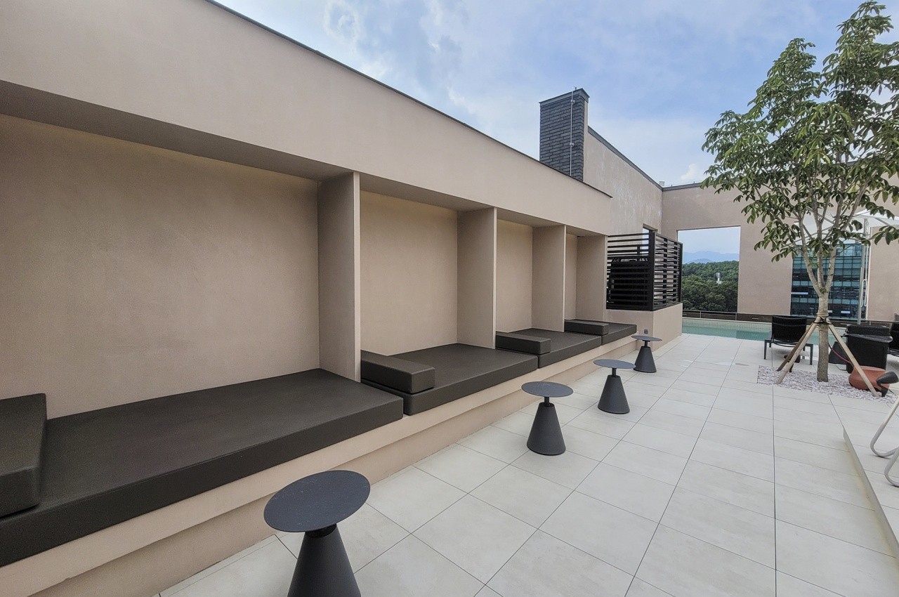 Resort Poolside Area