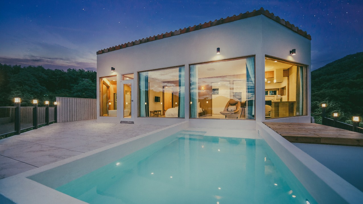 Resort Outdoor Pool Area