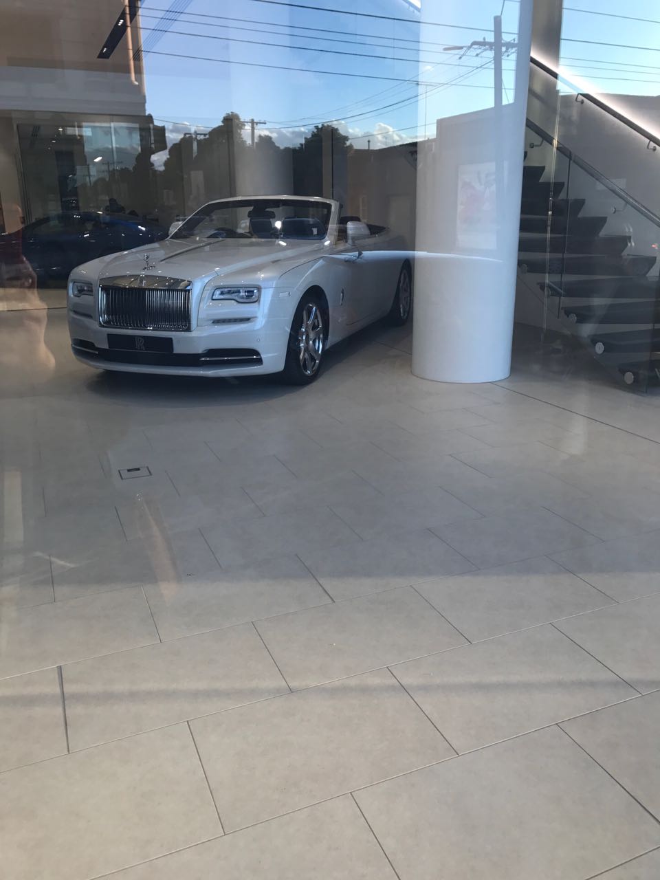 Rolls Royce showroom in Melbourne 