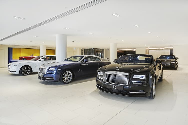 Rolls Royce showroom in Melbourne 