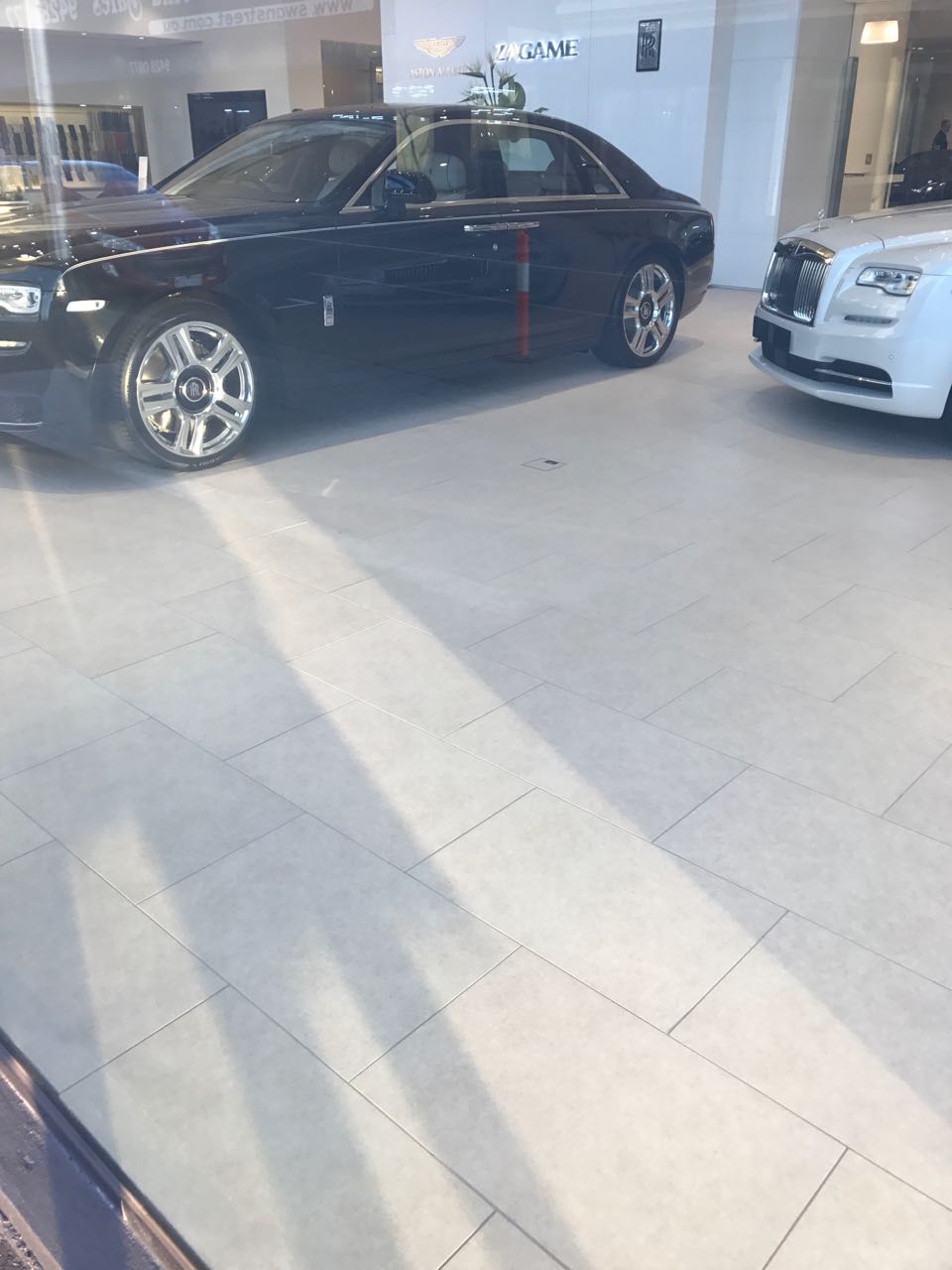 Rolls Royce showroom in Melbourne 