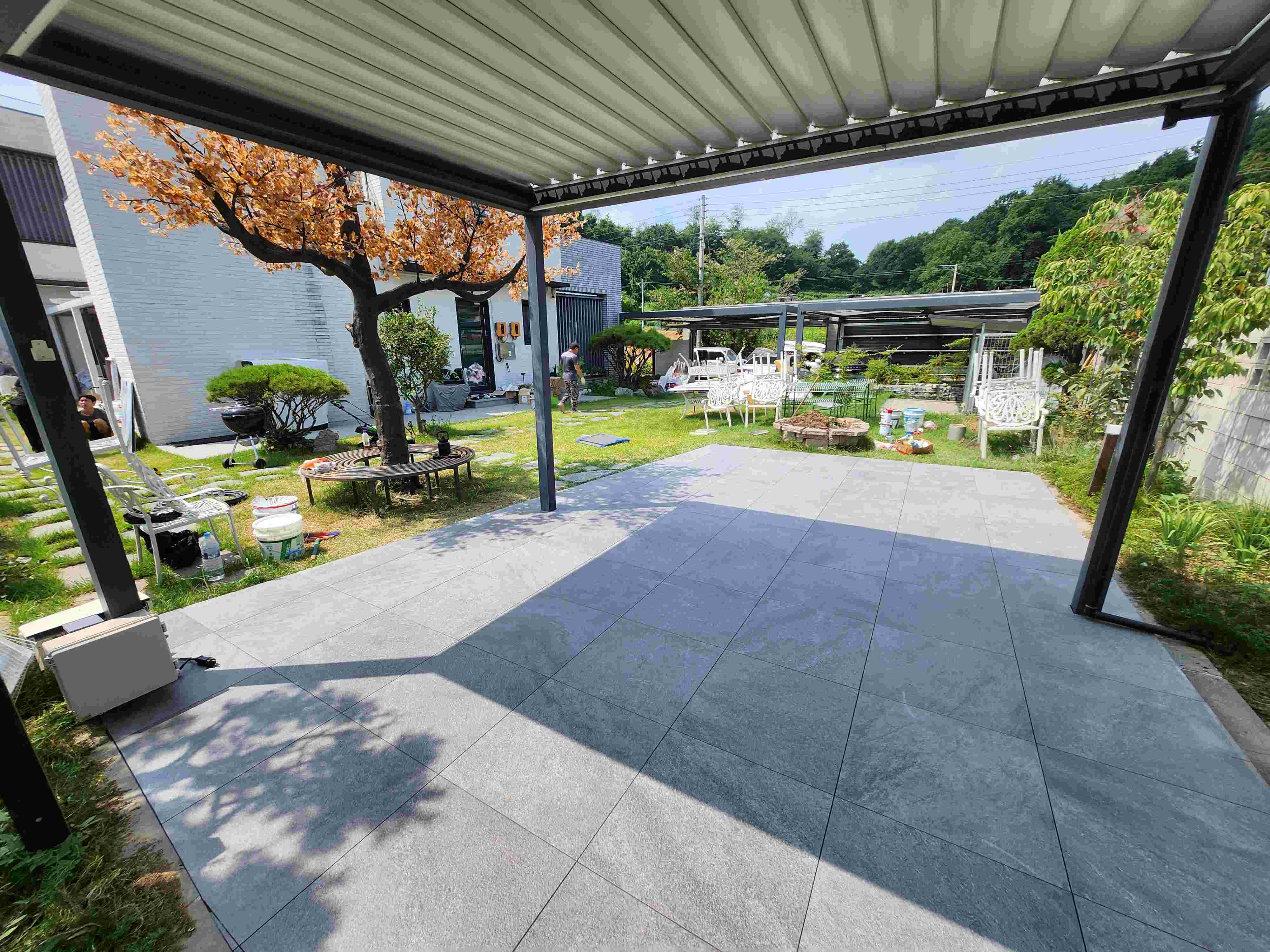 Detached House Backyard