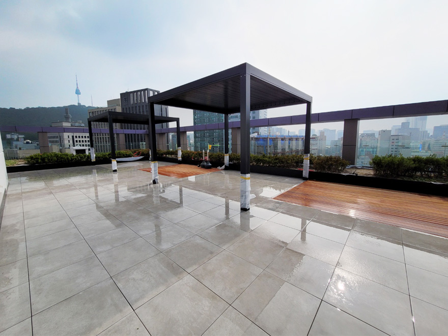 Korea Model Home Rooftop