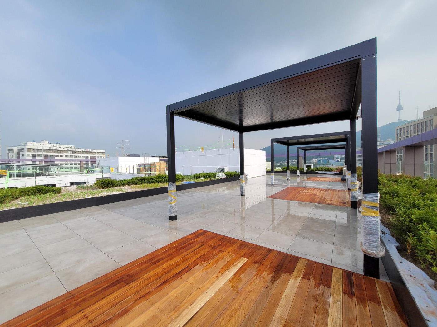 Korea Model Home Rooftop